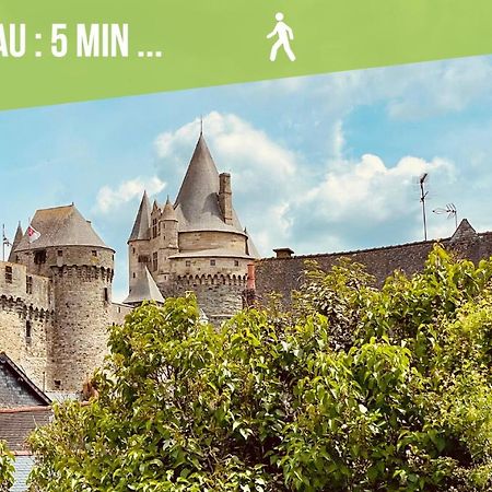 Joli Studio A Deux Pas Du Chateau Et Du Centre Vitre  Ngoại thất bức ảnh