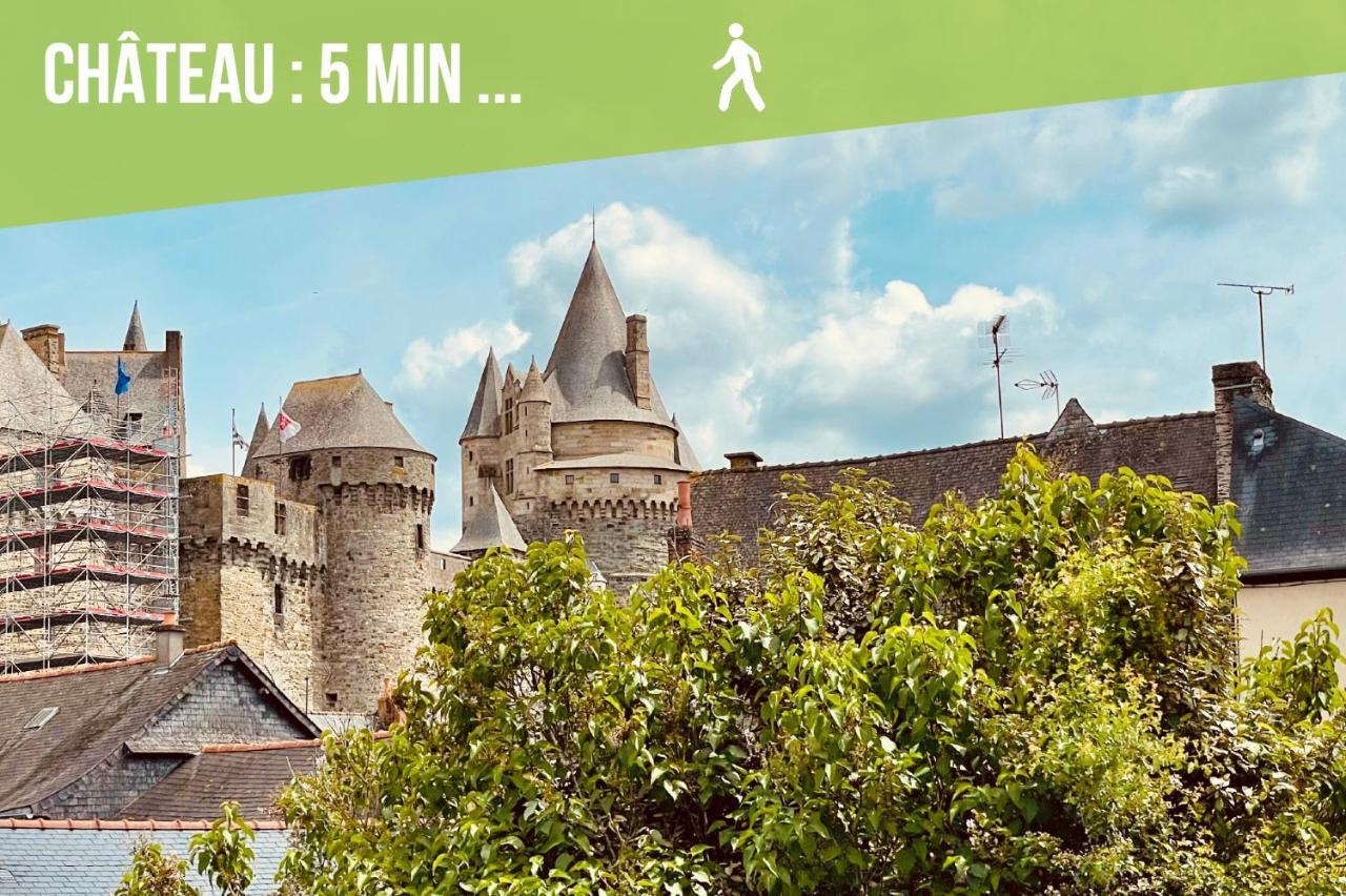 Joli Studio A Deux Pas Du Chateau Et Du Centre Vitre  Ngoại thất bức ảnh